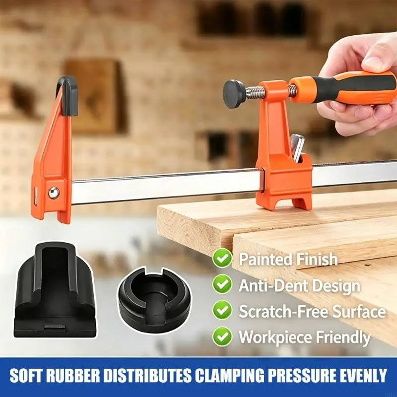 Replacement Jaw Covers for Woodworking Fixtures, 16 Components That Install Without Equipment for Furniture Repair 87HA