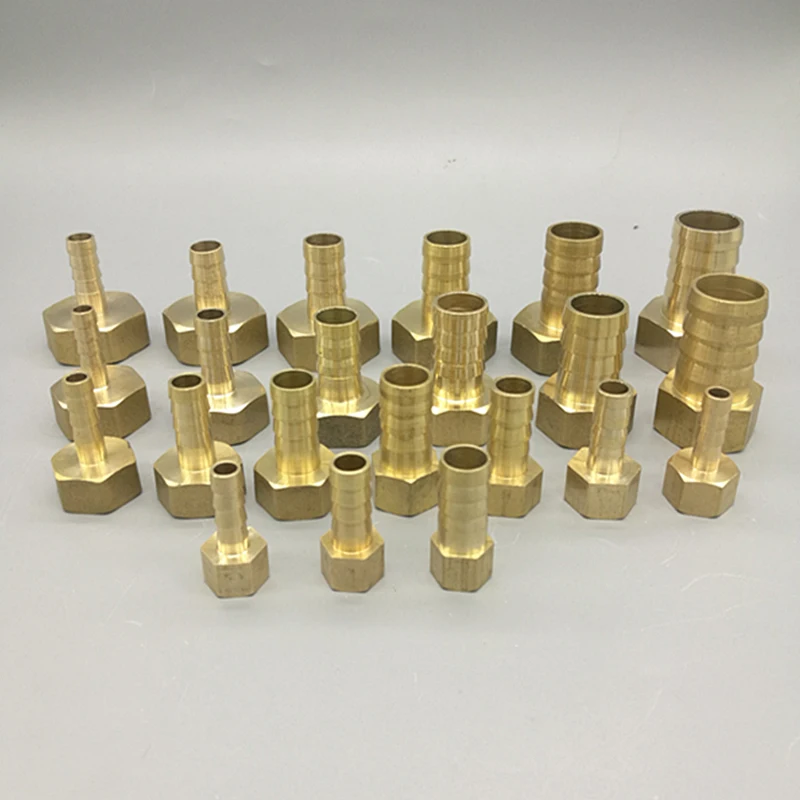 Brass Hose Fitting 4mm 6mm 8mm 10mm 19mm Barb Tail 1/8