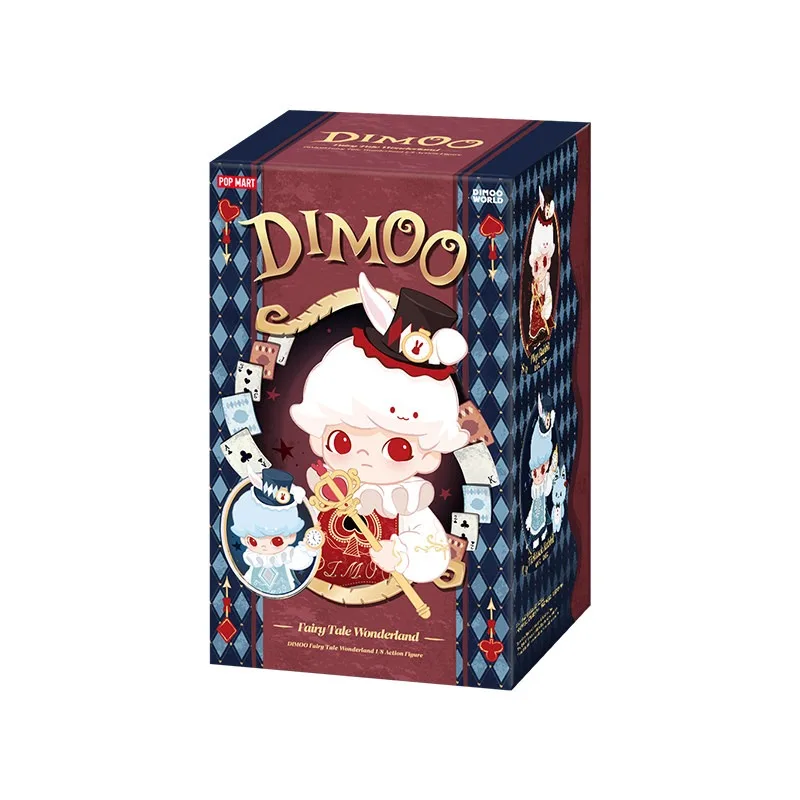

POP MART DIMOO Fairyland 1/8 Коллекционная фигурка-сюрприз в закрытой упаковке, украшение, игрушка, коллекционная кукла, подарок для детей