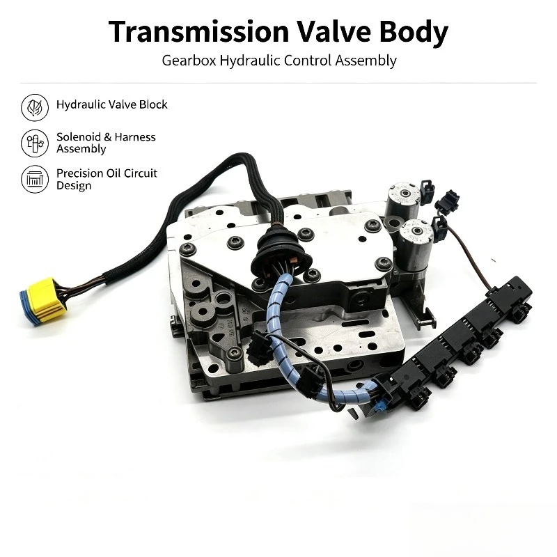 Transmission Valve Body, Replacement Hydraulic Control Component for Vehicle Automatic Gearbox Repair Spare Part