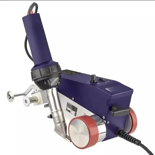Weldy Foiler ETL 20mm/30mm Overlap PVC Banner Maquina De Soldar Geomembrana Automatic Hot Air Welder Plastic Welding Machine