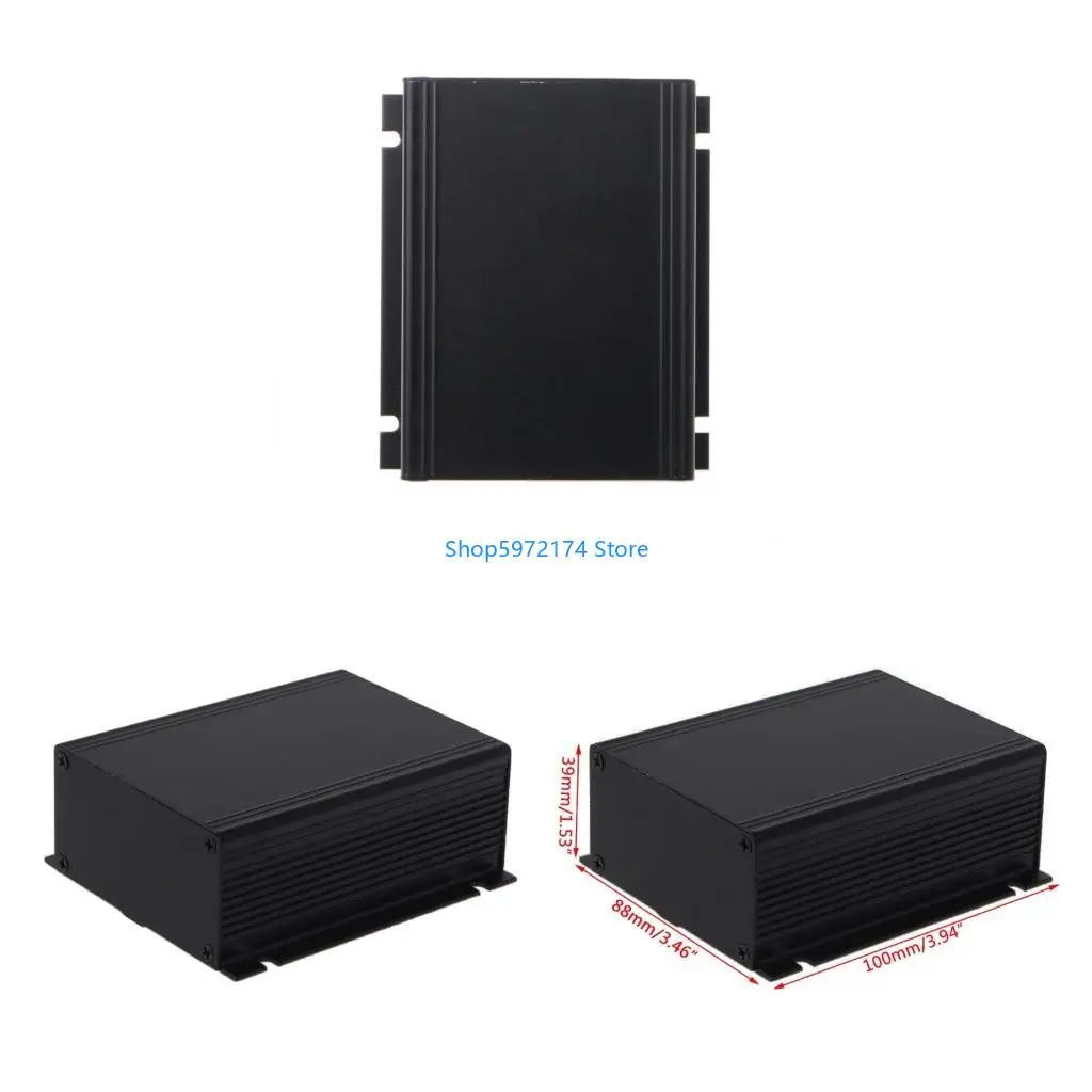 Y3NB DIY Aluminum for Case Electronic Project PCB Instrument Box 100x88x39mm