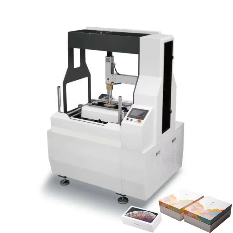 【specialized】Semi-automatic Rigid Box Making Machine Paper Box Making Machine For Gift Shoes Boxes