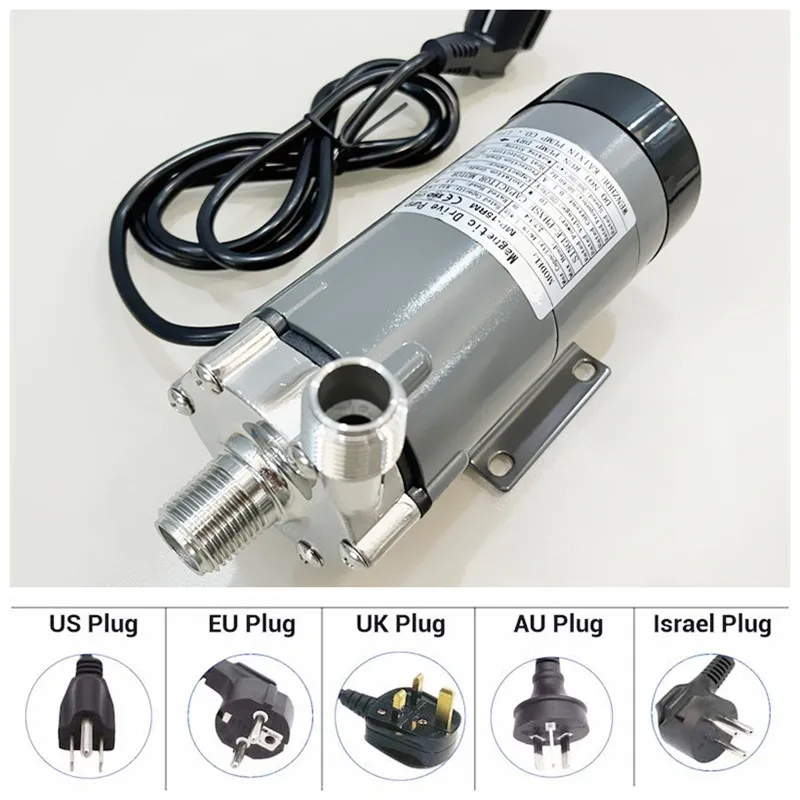 Craft Beer Brew Wort Transfer Magnetic Water Pump MP-10RM 220V With 1/2