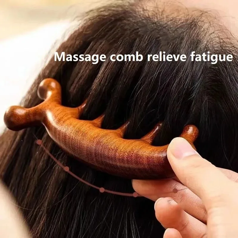 New Massage Massager Comb Scalp Head Oil Massager Scalp Hair Comb Tools