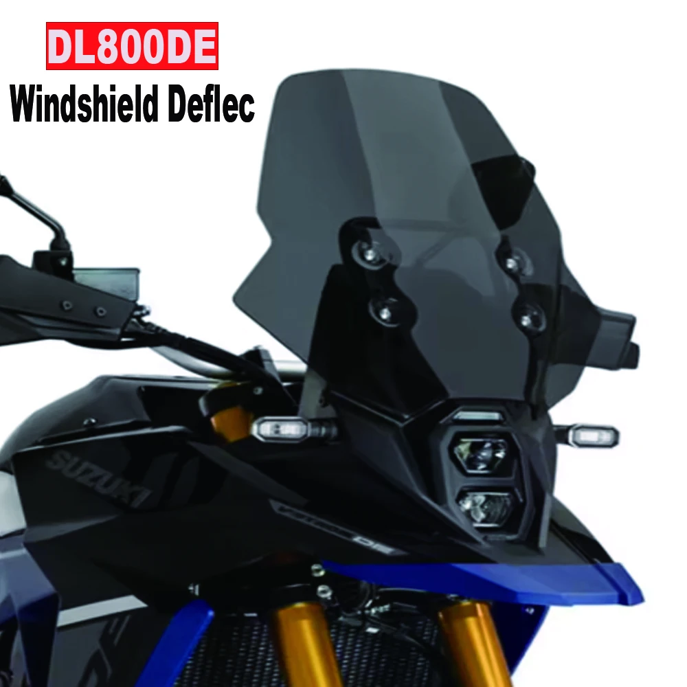 

Для SUZUKI V-STROM DL800DE DL800DE 800DE мотоциклетные усиленные аксессуары для лобового стекла, высота и ширина DL800DE, дефлектор лобового стекла