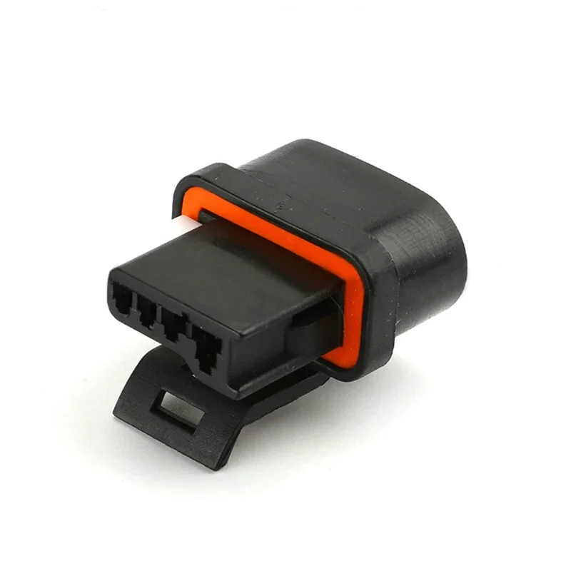 5/10/20/50/100sets 4pin Waterproof Electric Black Female  Automotive Wire Cable Connectors