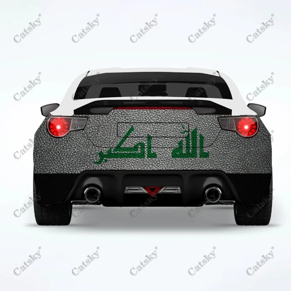 

Iraq flag Car stickers truck rear tail modification painting suitable for truck pain car packaging accessories decals