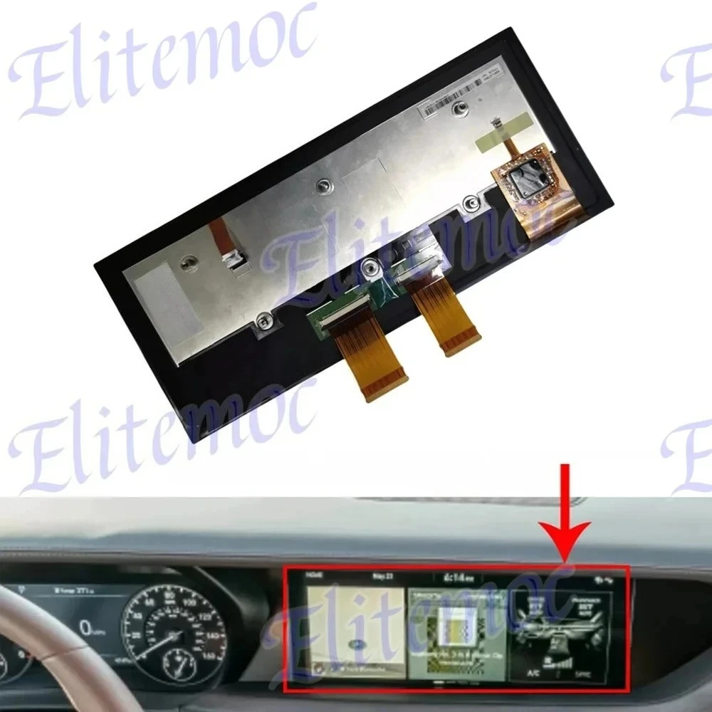 

96525D2010 12.3" inch LCD Display Touch Screen For 2017-2019 Hyundai Genesis G90 Navigation Radio Repair Parts