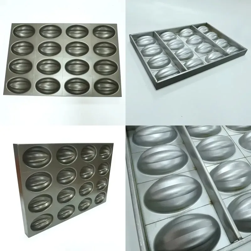 black date bean cake baking pan, environmentally friendly bake-resistant PTFE coated non-stick metal baking pan, carbon steel