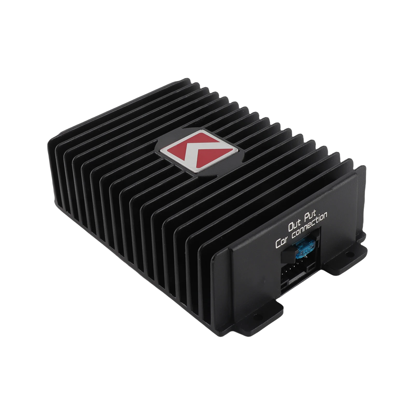 4-Channel 80W x 4 Car Amplifier Class A/B Power Amp with Digital Sound Processor for Car Audio System Modification