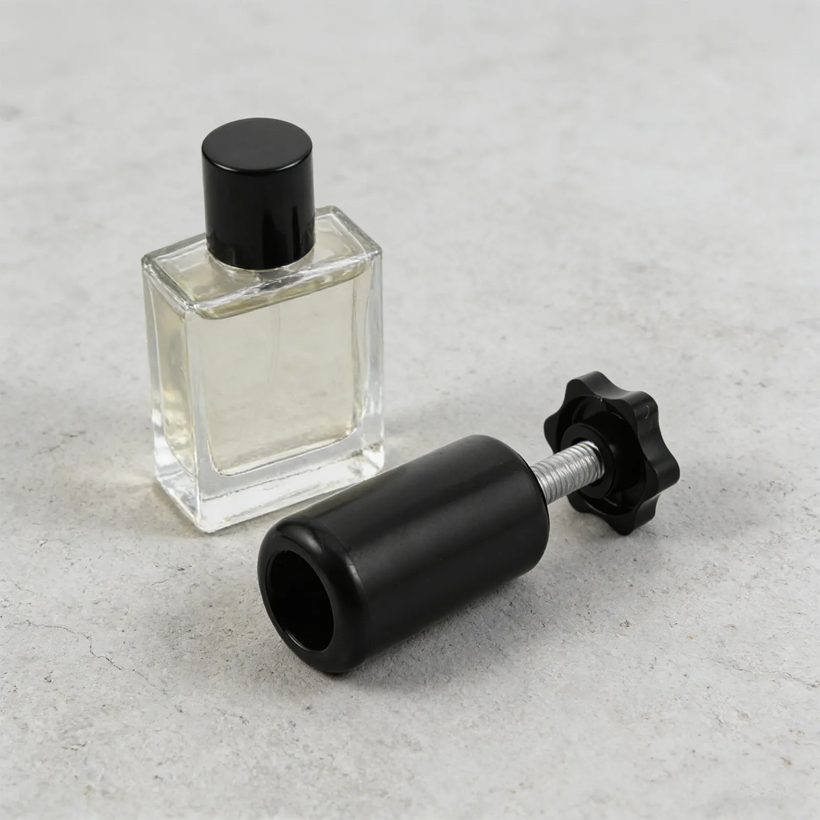 Manual Portable Bottle Capper for Perfume, Spray & Glass Bottles – Plastic Sealing Machine for Home & Travel