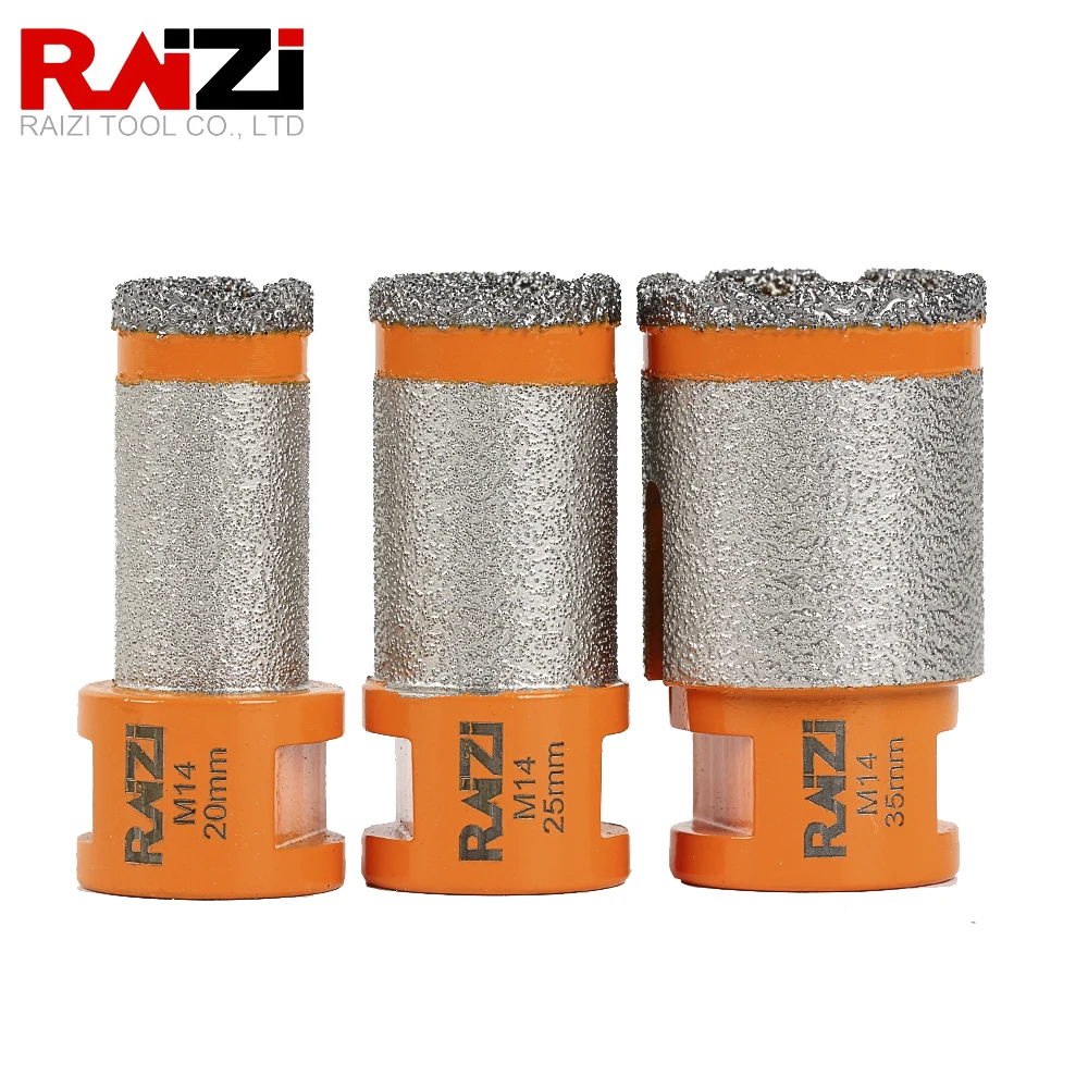 Raizi 1Pc Diamond Drilling Finger Milling Bits For Tile Ceramic Porcelain Granite Drilling Hole Saw 20/25/35mm Core Drill Bits