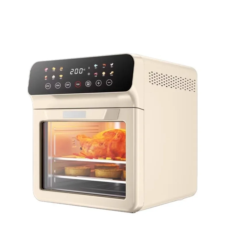 Air fryer steaming and baking small all-in-one machine household microwave oven multi-function no-turn-over