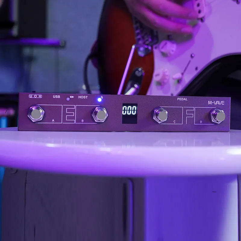 Chocolate Plus Guitar Effect Controller for Tone Switching, Page Turning & DAW Control