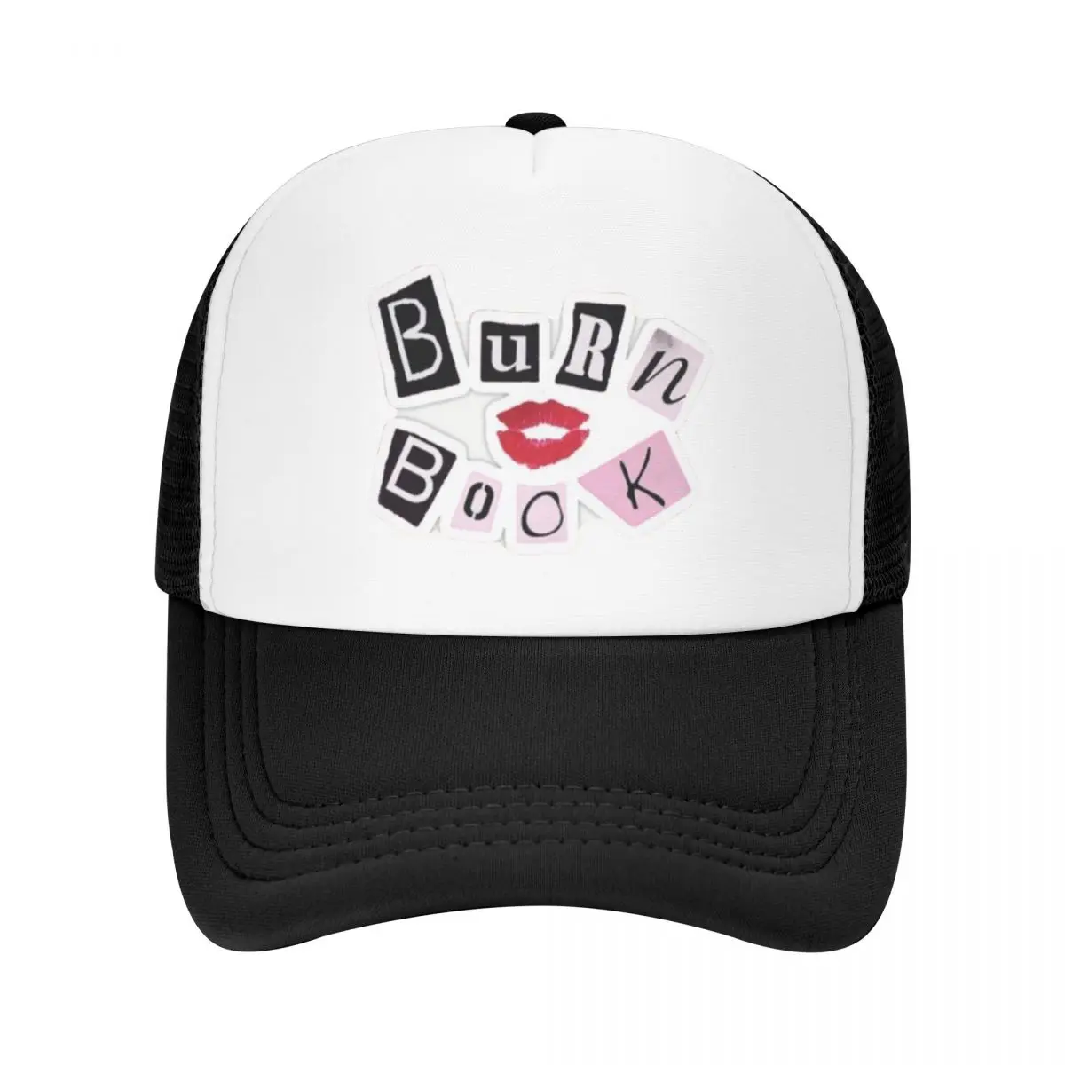 Burn Book Logo Cap Fashion Casual Mesh Baseball Caps Adjustable Hat Hip Hop Summer Unisex Baseball Hats Polychromatic