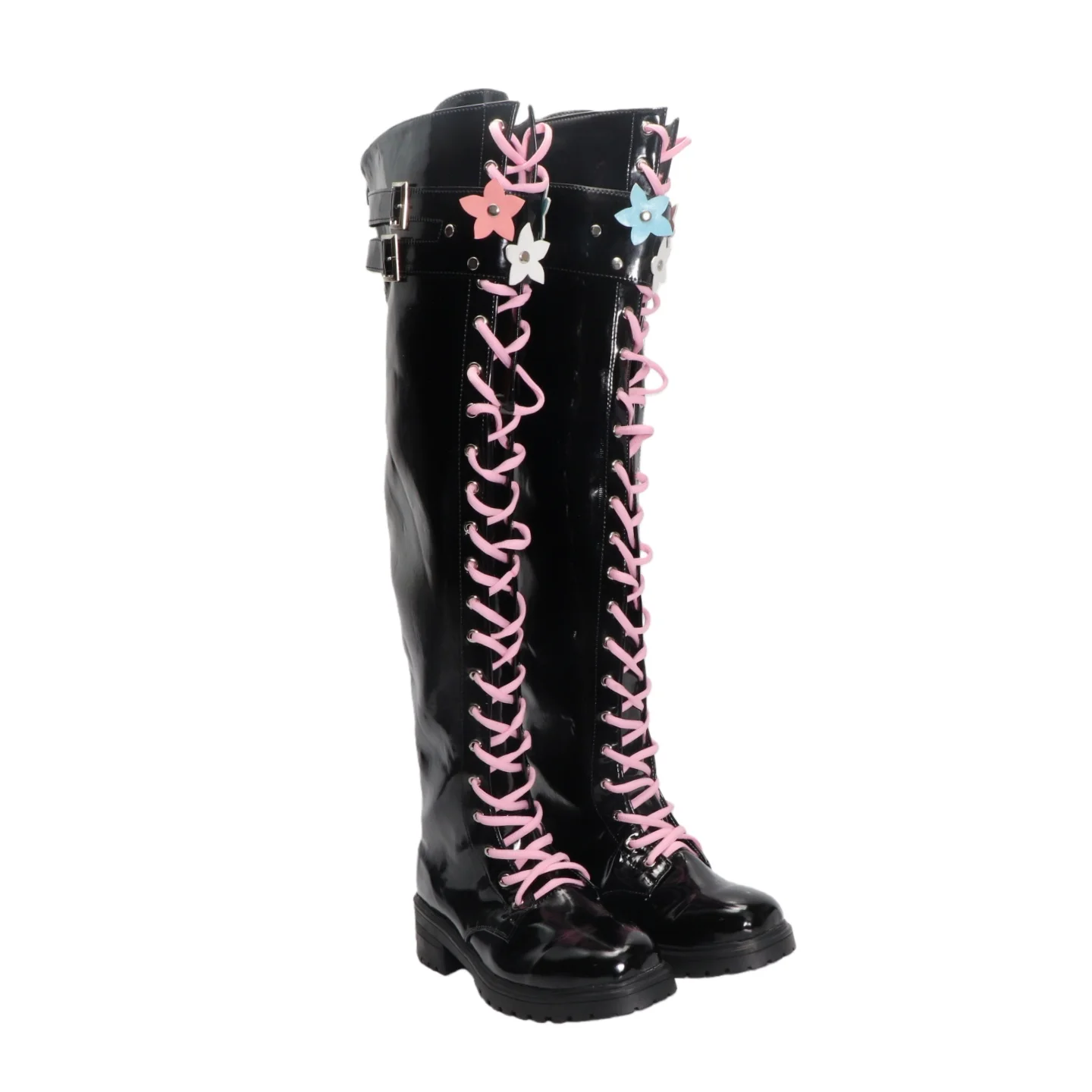 Buty do cosplayu Arknights Elite1 Lemuen, skórzane buty PU, damskie buty na Halloween