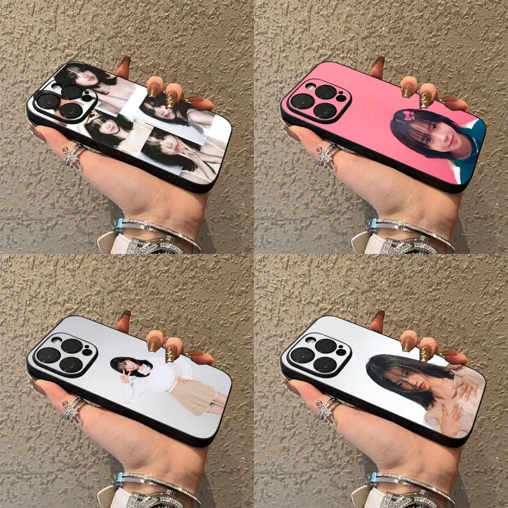 

Actress Jo Y-Yuri Yu ri Phone Case For iPhone 16,15,14,13,12,11,Pro,XS,Max,XR,Plus,E,SE4,Mini Black Soft Cover