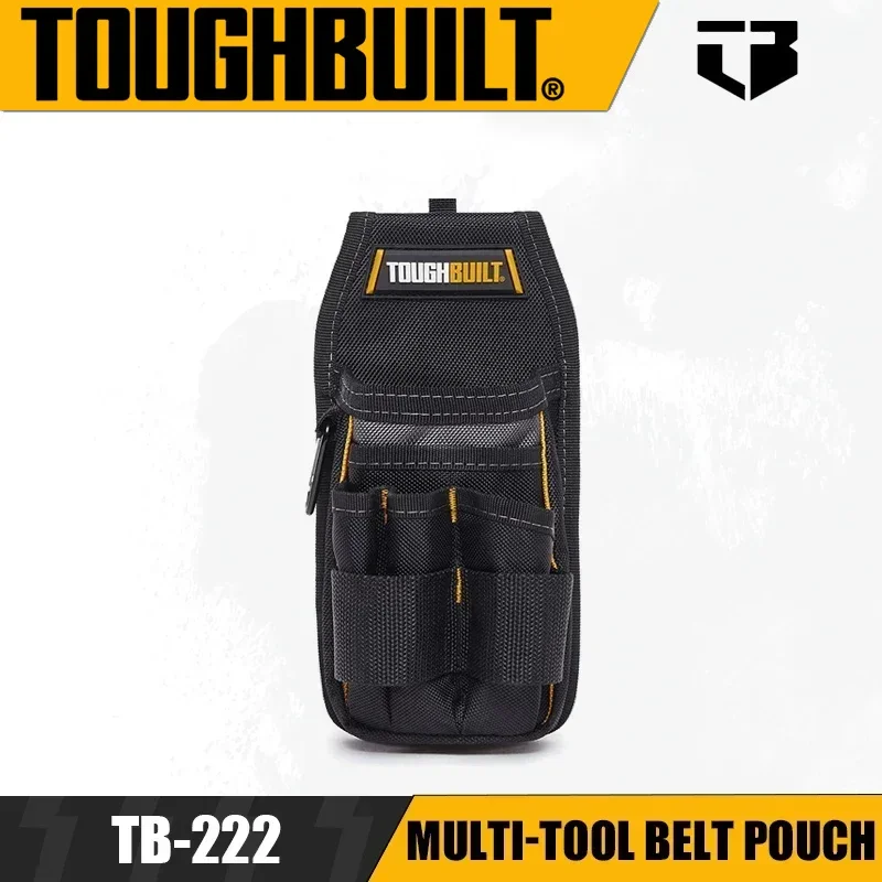 

TOUGHBUILT TB-222 Multi-tool Belt Pouch Outdoor Portable Hiking Buckle Multifunctional Waist Pack