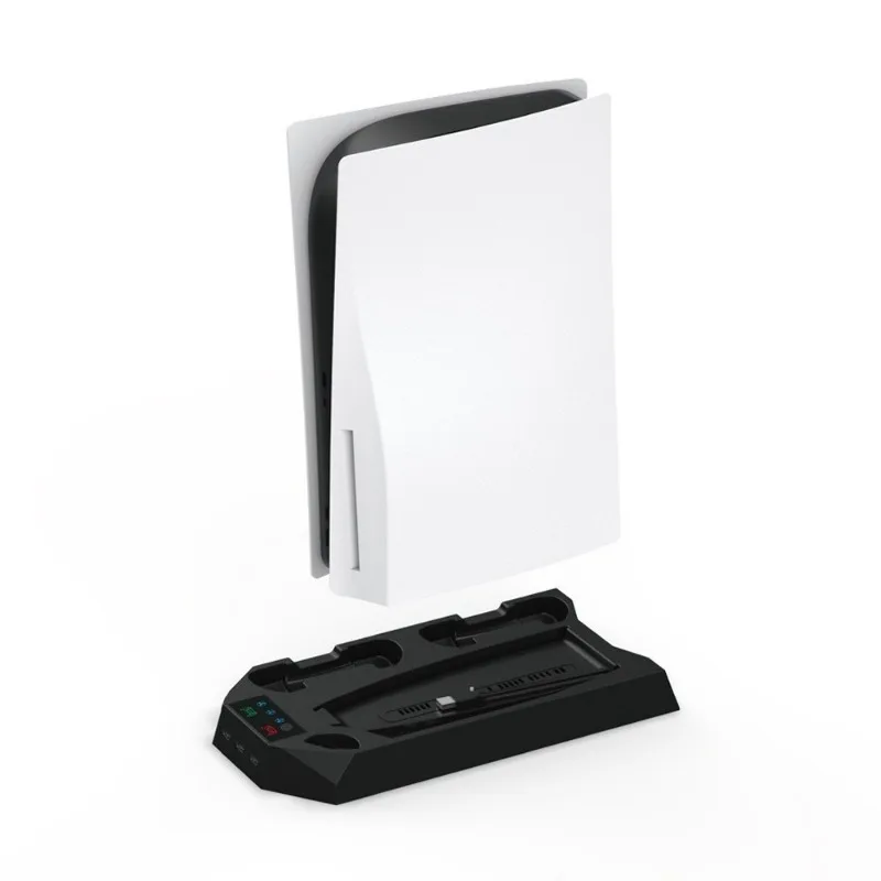 YH-55 for PS5 Bracket with Cooling Station and Dual Controller Charging Station for PS5 Gamepad Charging Dock Station