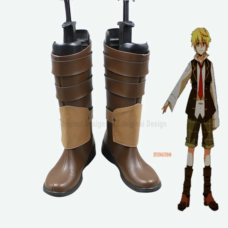 

Pandora Hearts Oz Vessalius Characters Anime Costume Prop Cosplay Shoes Boots