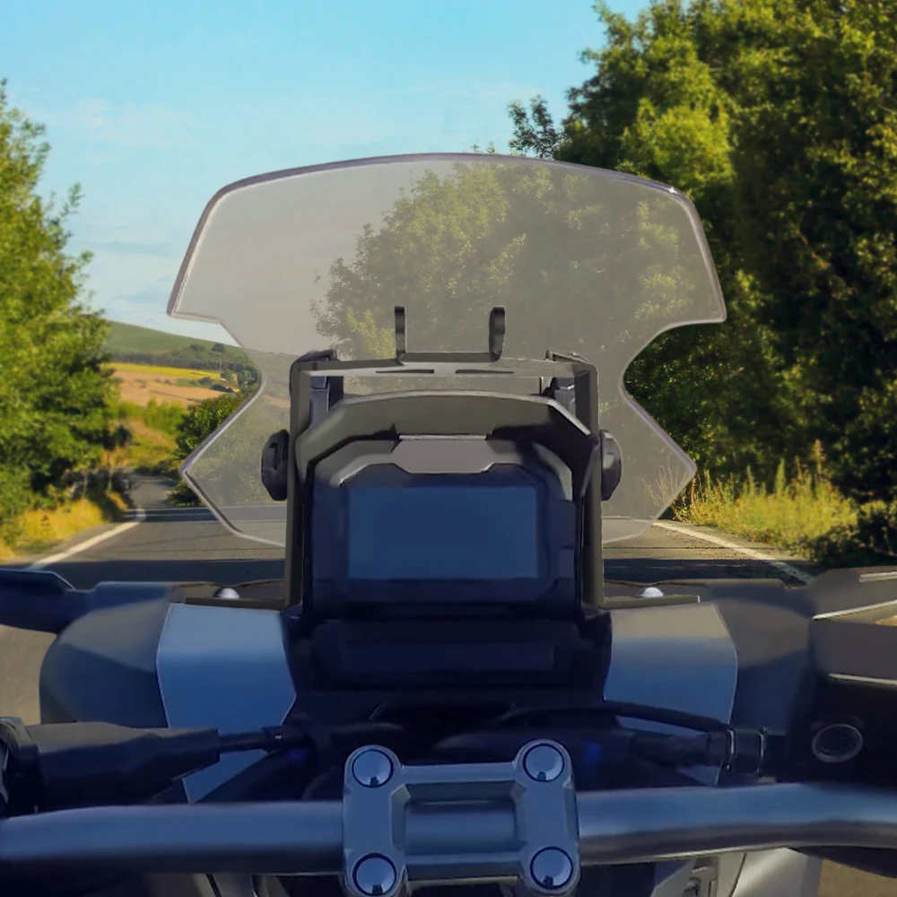 Fit For Honda ADV150 / ADV160 2020 2021 2022 2023 Motorcycle Navigation Bracket Aluminum GPS Mount Phone Plate Support Holder