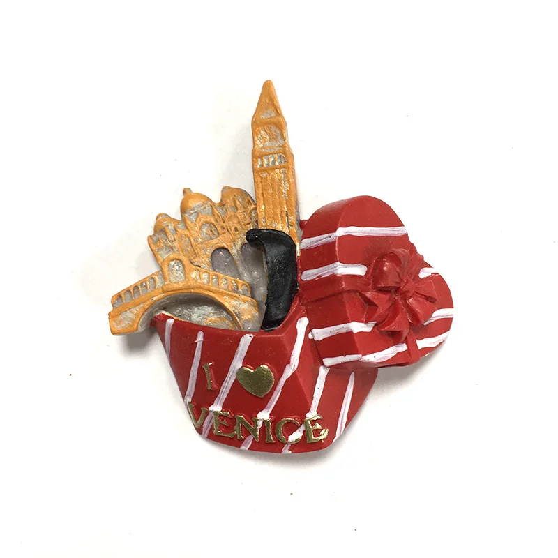 

Venice 3D Resin Refrigerator Magnet - Italy Cultural Souvenir, Historic Landmark, Unique Home Decor