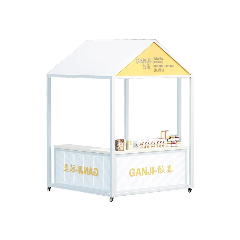 

Scenic area mobile snack stall truck market stall shelves night market stall car activity scaffolding