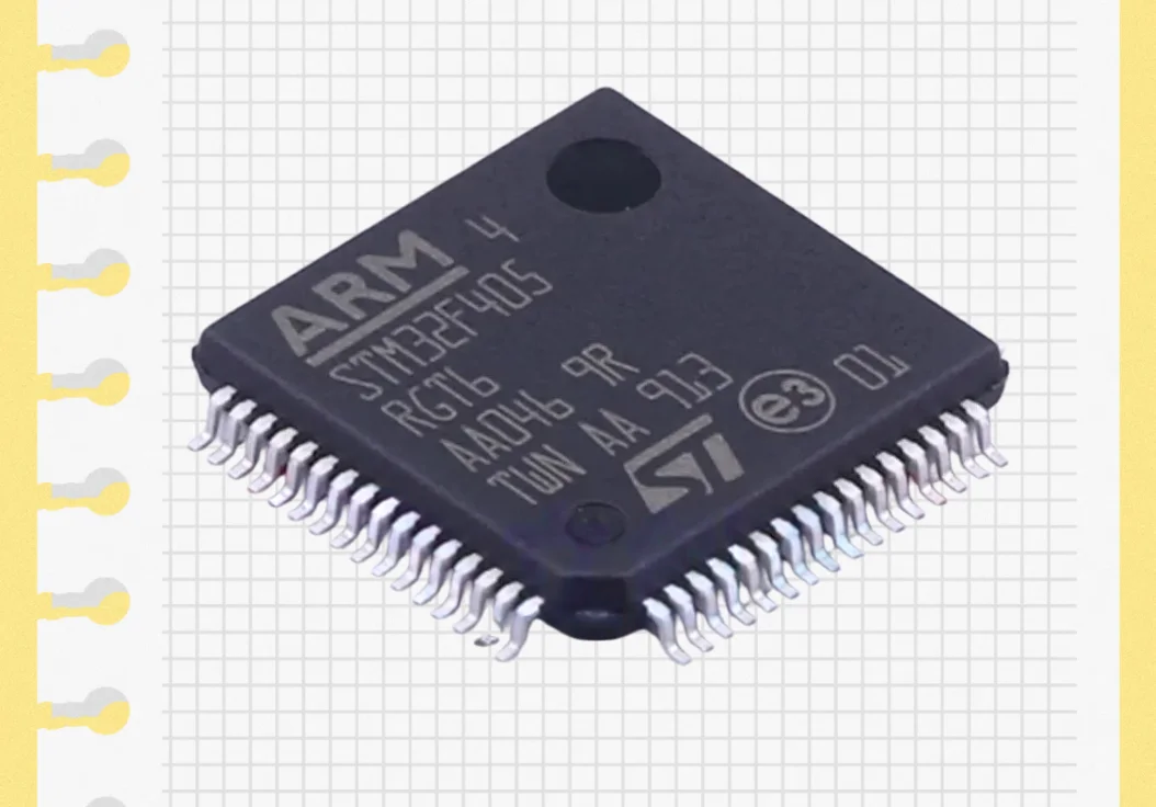 Original STM32F405RGT6 LQFP-64 ARM Cortex-M4 microcontroller 32-bit microcontroller 1MB