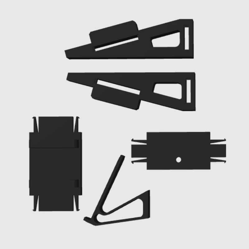 Suporte de montagem na parede para LEGO 10220 VW Camper Van T2 10279 DIY Bloco de construção Suporte de exibição de parede