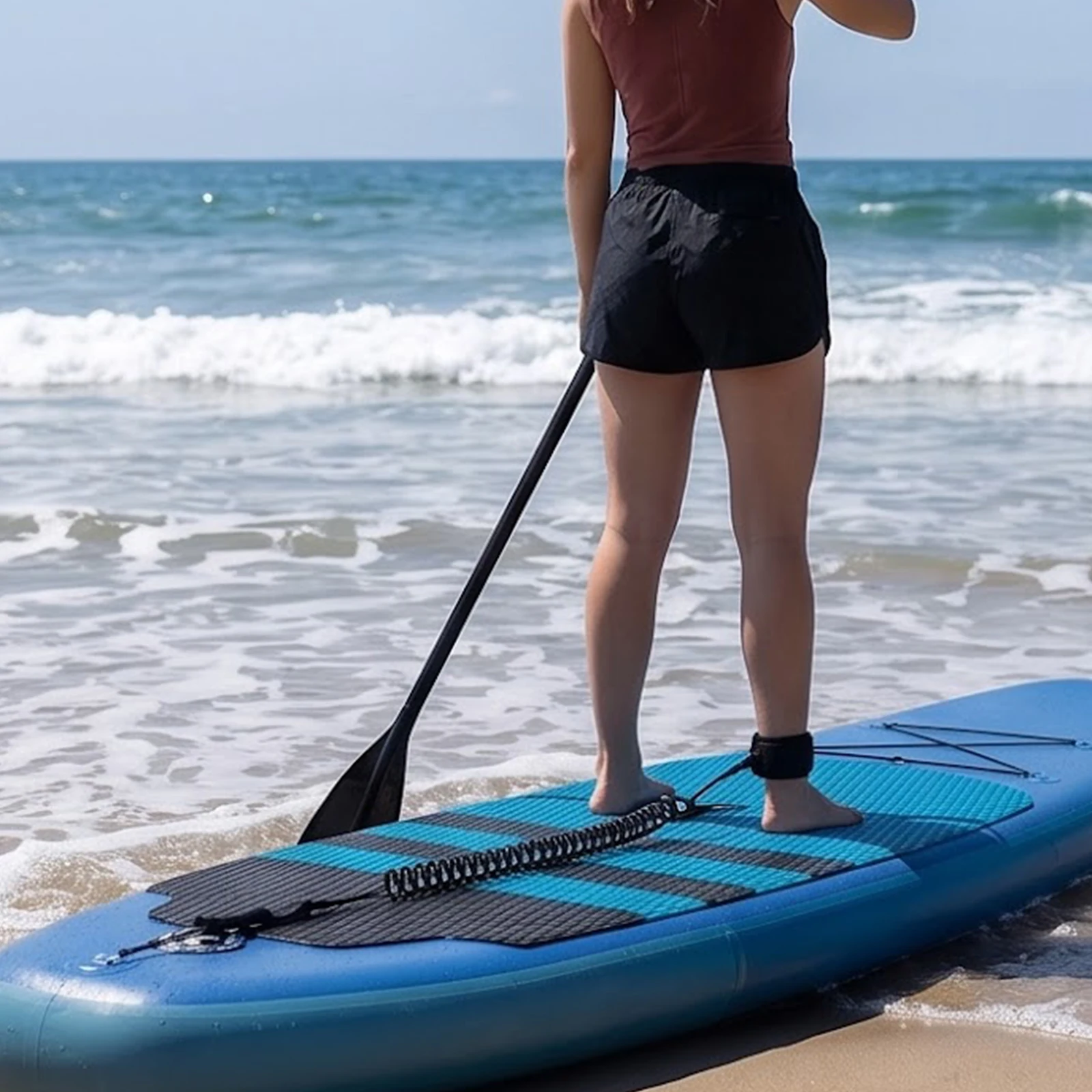 10FT 5.5 MM Surfboard Foot Lea - огляд і ціна Surfboard Leash