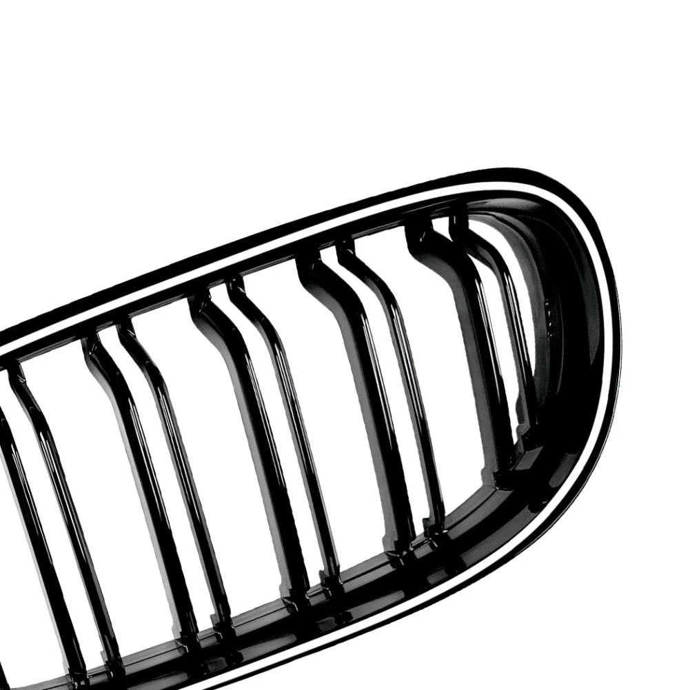 

2pcs Left Right Gloss Black Kidney Front Grille For BMW 3 Series E90 E91 LCI 325i 2009-2012 Grille Decoration