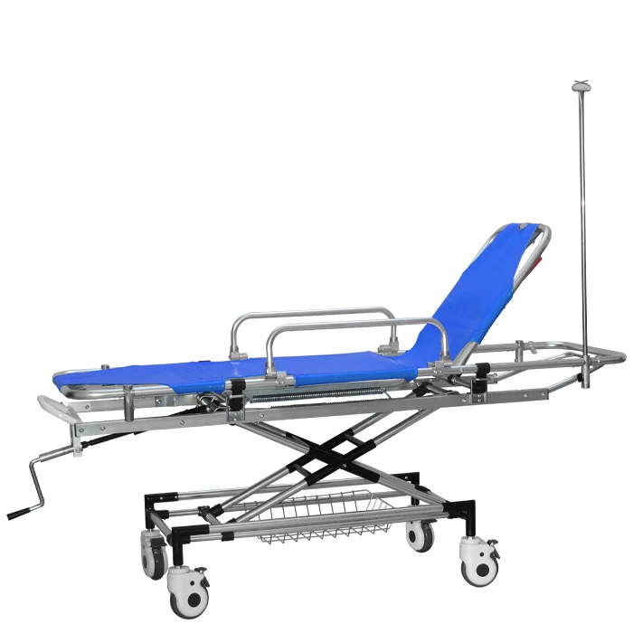 

Used Hospital Equipment Medical Patient Folding First Aid Emergency Ambulance Stretcher Trolley Prices