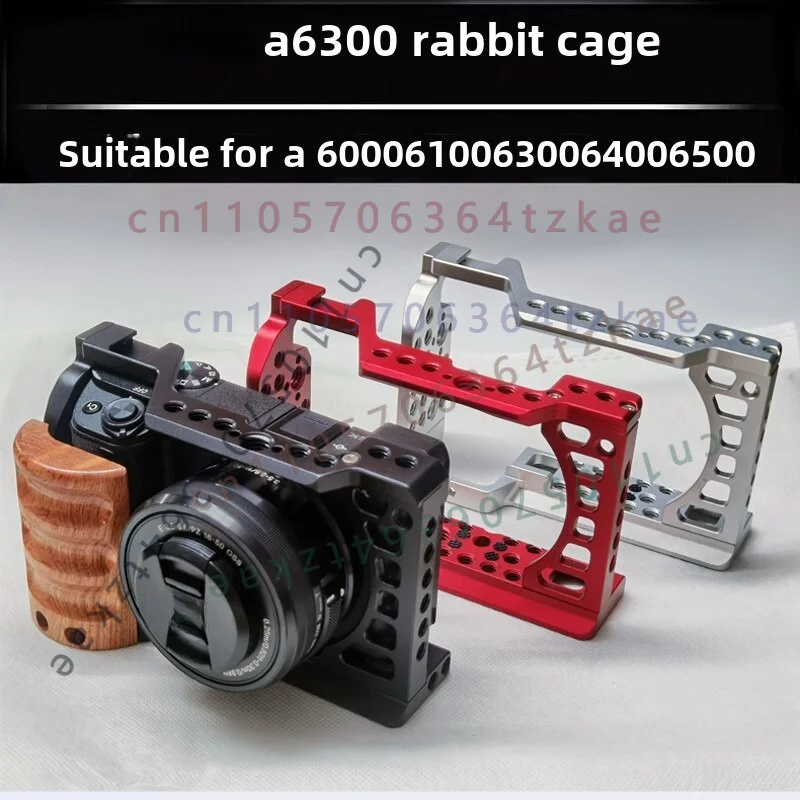 1pcs Camera Rabbit Cage Quick Release Plate For Sony A6000 A6300 A6400 A6500 A6100 Camera Vlog Stabilizer Rig