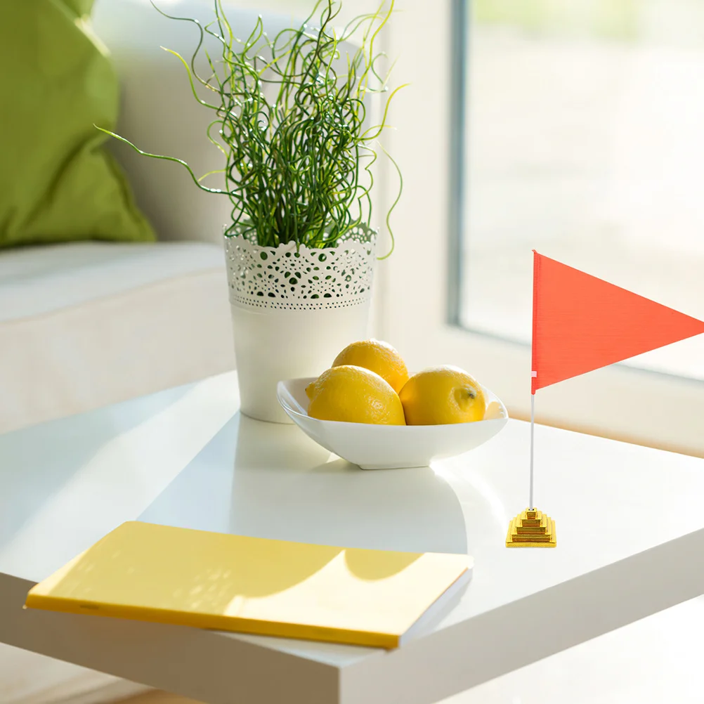 

20Pcs Small Flag Holder Base Square Stable Design Portable Mini Flag Stand Desk Holder Office Party Decoration