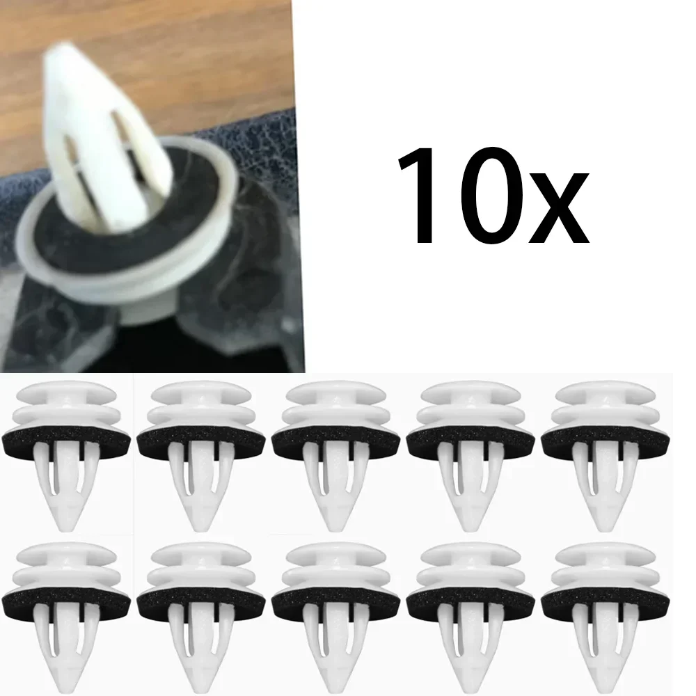 10Pcs For BMW X2 F39 2017 2018 2019 2020 2021 Car Door Card Panel Fascia Lining Interior Trim Clip Rivet Accessories 51418224768