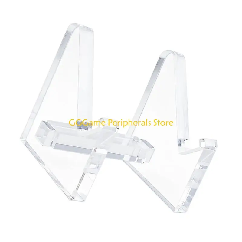 U55B Transparent Acrylic Device Holder with Angled Cradle Replacement for Two-to-Three Aviation Connector Electronics