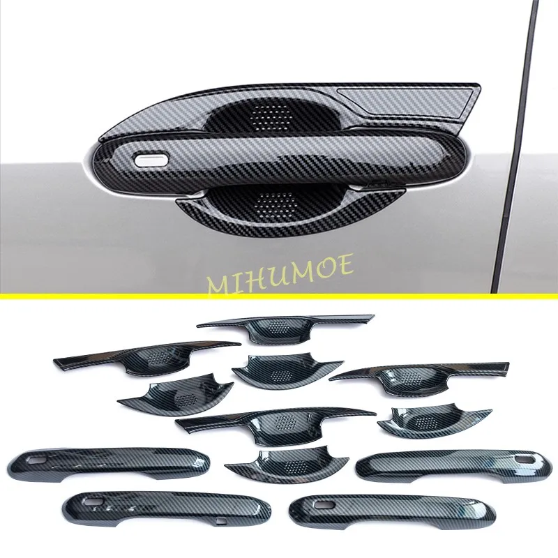 

Carbon Fiber Door Handle Cover + Surrounds Protector Stylish For Lexus NX250 NX350h NX450h+ 2022 2023 2024 2025