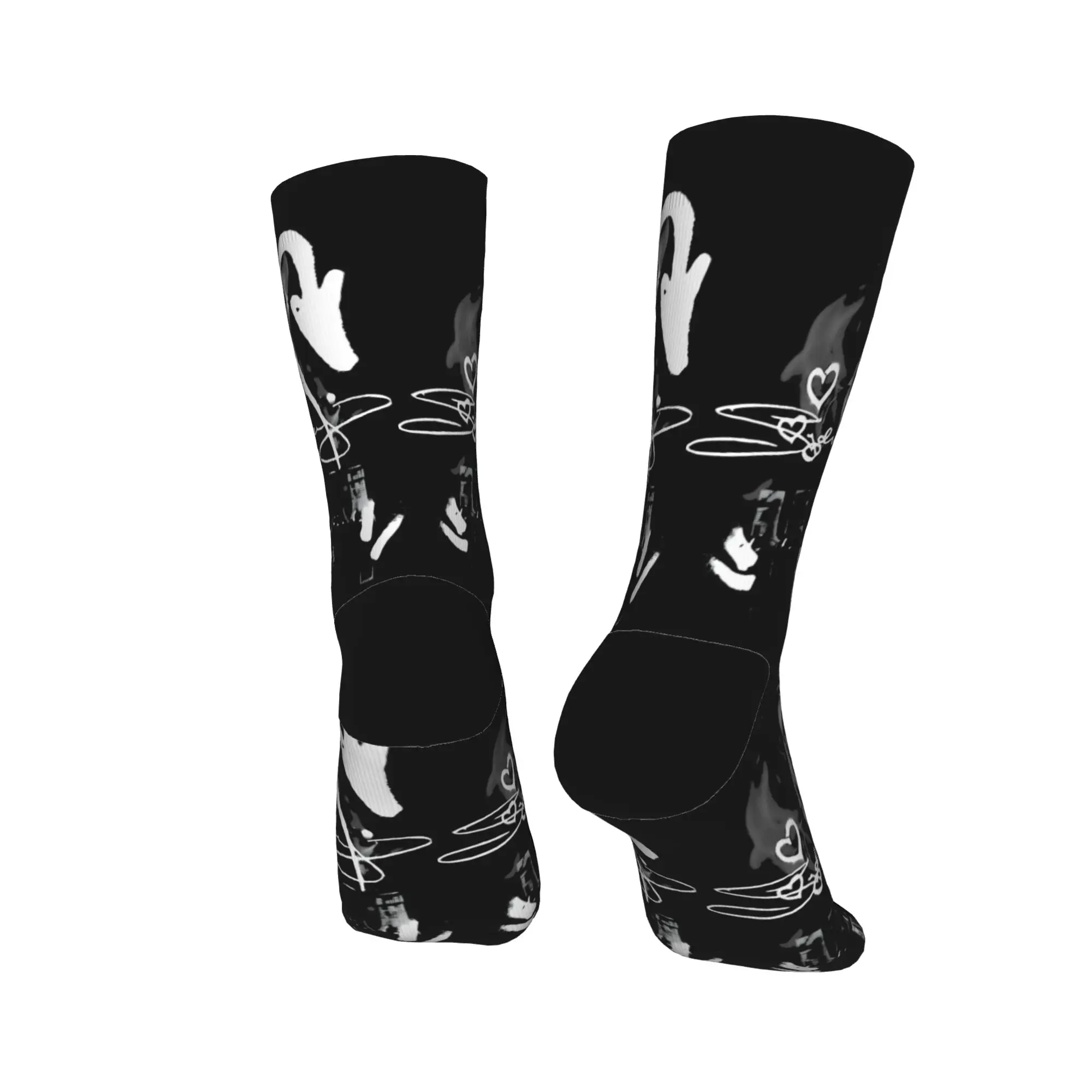 سيدني سويني الجوارب جوارب مضحكة الخريف عدم الانزلاق الرجال الجوارب مريحة الرسم في الهواء الطلق جوارب رياضية #4