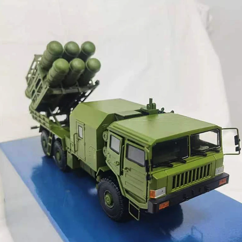 1:30 Scale HQ-16A Military Combat Air Defense Missile Launcher Alloy Die-cast Medium Range Vehicle Model Collection Toy Gift