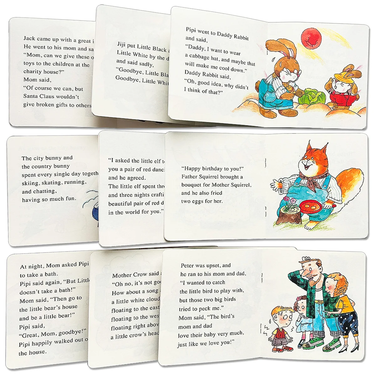 Ensemble de 10 livres d'histoires d'apprentissage pour enfants, édition anglaise, livres d'images éducatifs pour enfants