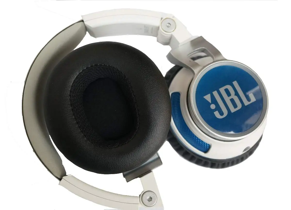 Bantalan telinga pengganti untuk JBL synchrom S400 BT nirkabel Bluetooth dan bantalan Headset S300i (1 pasang)