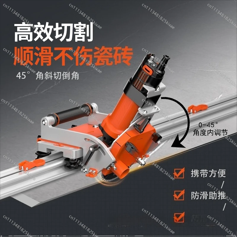 For Electric Chamfering Straight Cutting Rock Slab Cutting Machine Rock Slab Track Saw Electric Machine