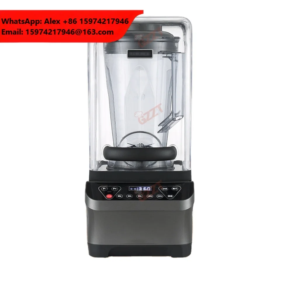 1800w Professional High Speed Blender Countertop Blender For Kitchen Smoothie Maker With Sound-proof High-Power Brushless Motor
