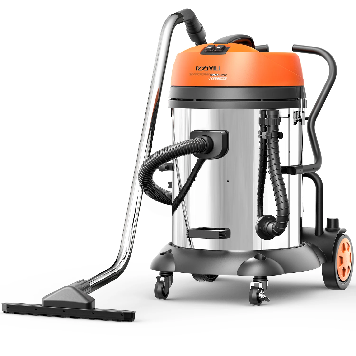 Wet and Dry Vacuums Comercials Heavy Duty  Wet and Dry  Vacuum Cleaner Comersial for Home and Kitchen 15L
