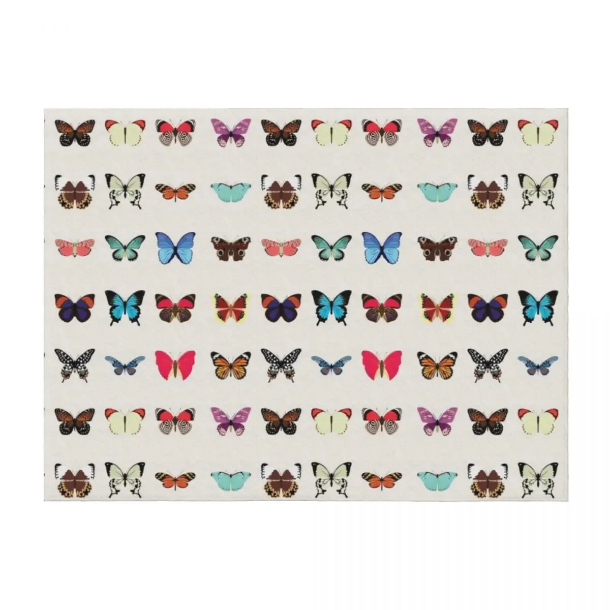 

Butterflies Throw Blanket Travel Luxury Throw Warm Hairys Blankets