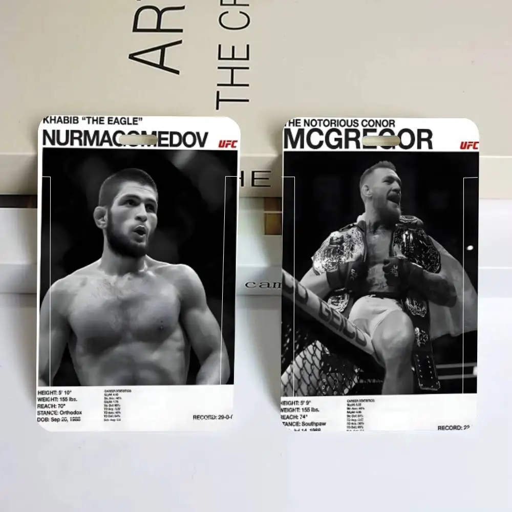 U-Ultimate Fighting Championship UFC Card Holder Neck Strap Pendant Door Badge Holder Lanyards Keychain Work Credential Case - view 5