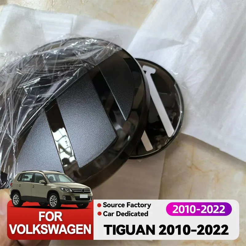 

2026 Горячие эмблемы, 2 шт., передняя решетка автомобиля/задняя эмблема, крышки, логотип, наклейка с эмблемой для Tiguan 2010-2022, крышка эмблемы автомобиля