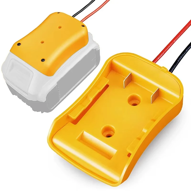 Adapter baterii do DeWALT 18V/20V, złącze zasilania z przewodami 14 AWG, adapter z konektorami, narzędzie, akcesoria DIY — zdjęcie 2