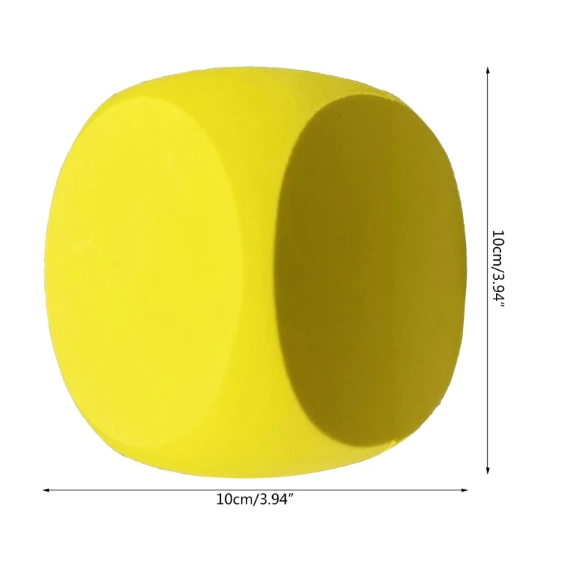 مكعبات ملونة للكتابة على المسح الجاف، ألواح بيضاء، مكعب للأرقام